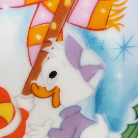 Walt Disney's 1976 Christmas Plate with Donald Duck and His Three Nephews - Picture 7 of 11